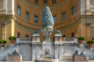 Vatican Pinecone Sculpture